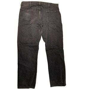 Legendary Gold Mens Size 42x32 Straight Leg Jeans Vintage Black